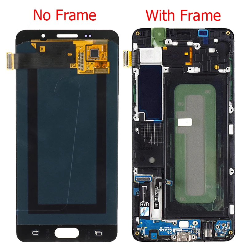 AMOLED For Samsung A5 2016 LCD Display With Frame 5.2