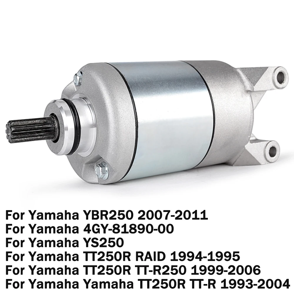 Rozrusznik elektryczny do Yamaha TT250R TT-R250 TT250R TT-R TT250R RAID TTR 250 TT 250R R250 YBR250 YS250 4GY-81890-00