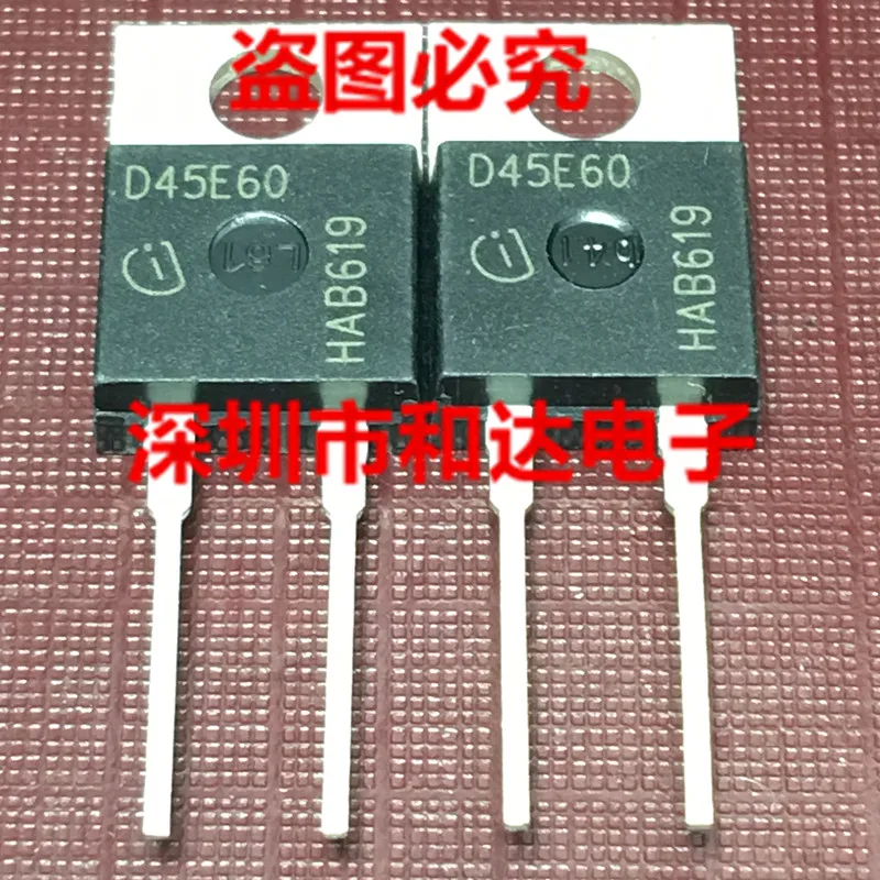 (5piece) D45E60 IDP45E60 TO-220 / IRF630B 630B 200V 9A / FDP6670AL 6670AL 30V 80A / APT802R4KN 802R4KN  800V TO-220