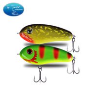 sinking jerk bait fishing lure 95mm 40g  Pencil  luminous Lure  artificial CF LURE  Bait Little darling middle with Mustad Hook