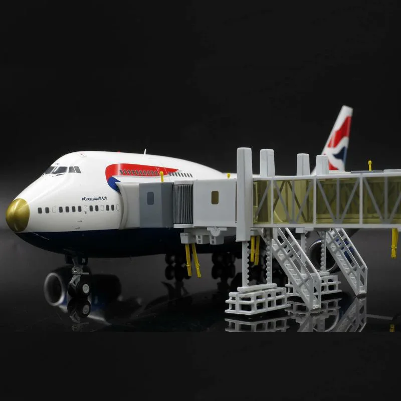 

1:200 Airport Passenger Boarding Bridge Single/Dual Channel A380 B747 Model Wide Narrow Body Aircraft Plane Airline Toys