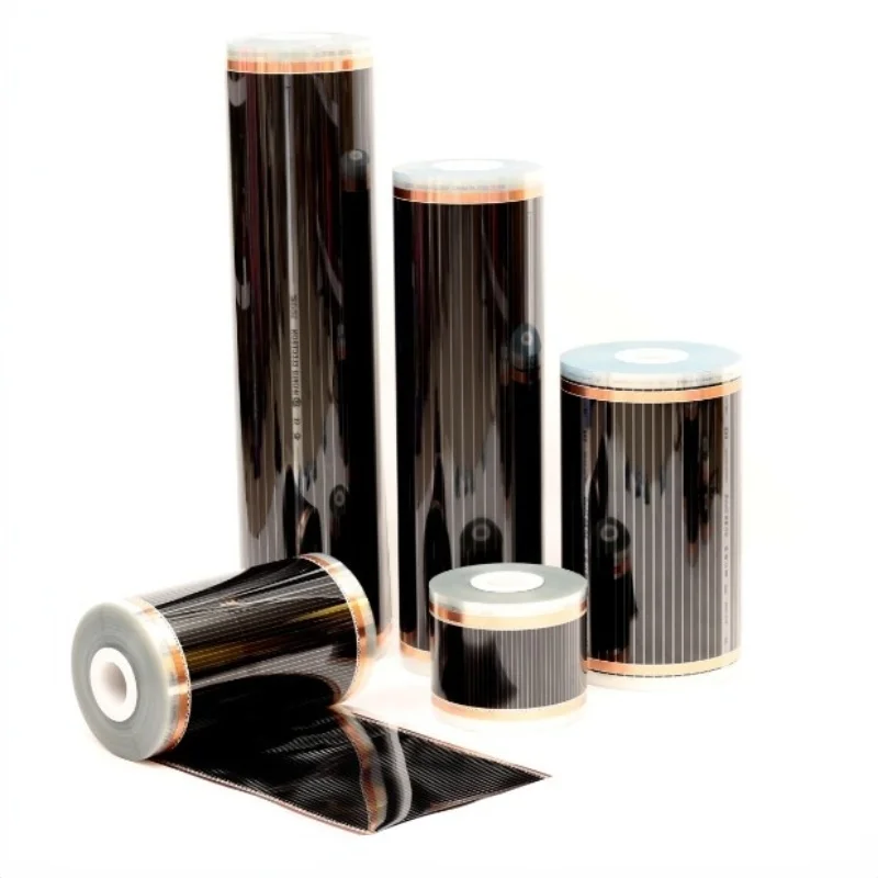 50cm*4m 50cm*2m Electric Heating Film Infrared Underfloor Foil Warming Mat 220V 220W Floor Heating Systems & Parts