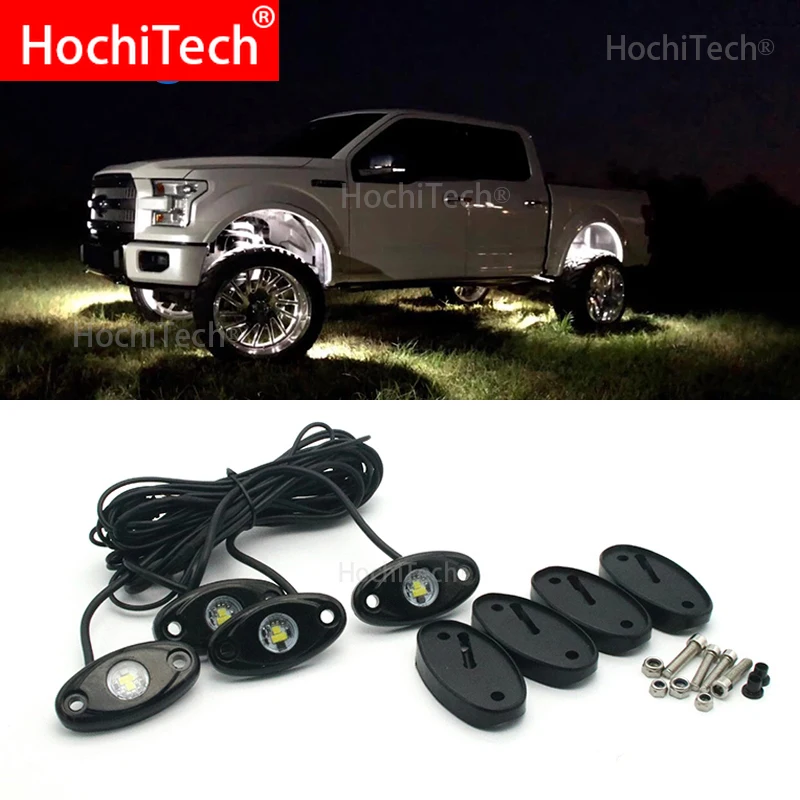 

LED Rock Lights Waterproof For Dodge RAM ram LED Car Chassis Light LED Rock Light Multicolor Neon LED Light Kit