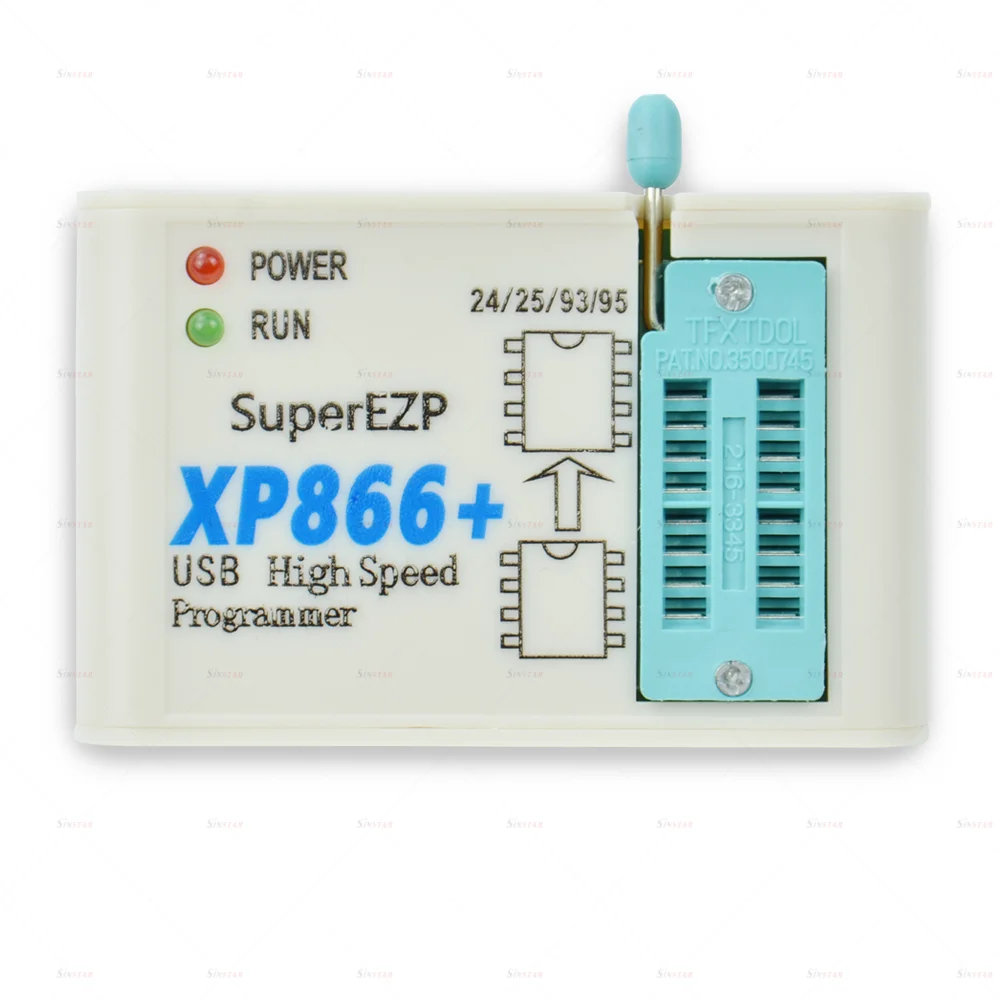 Smart Electronics XP866+ High-speed USB SPI Programmer Support 24 25 93 95EEPROM 25 Flash BIOS Chip XP866 + 12Adapters