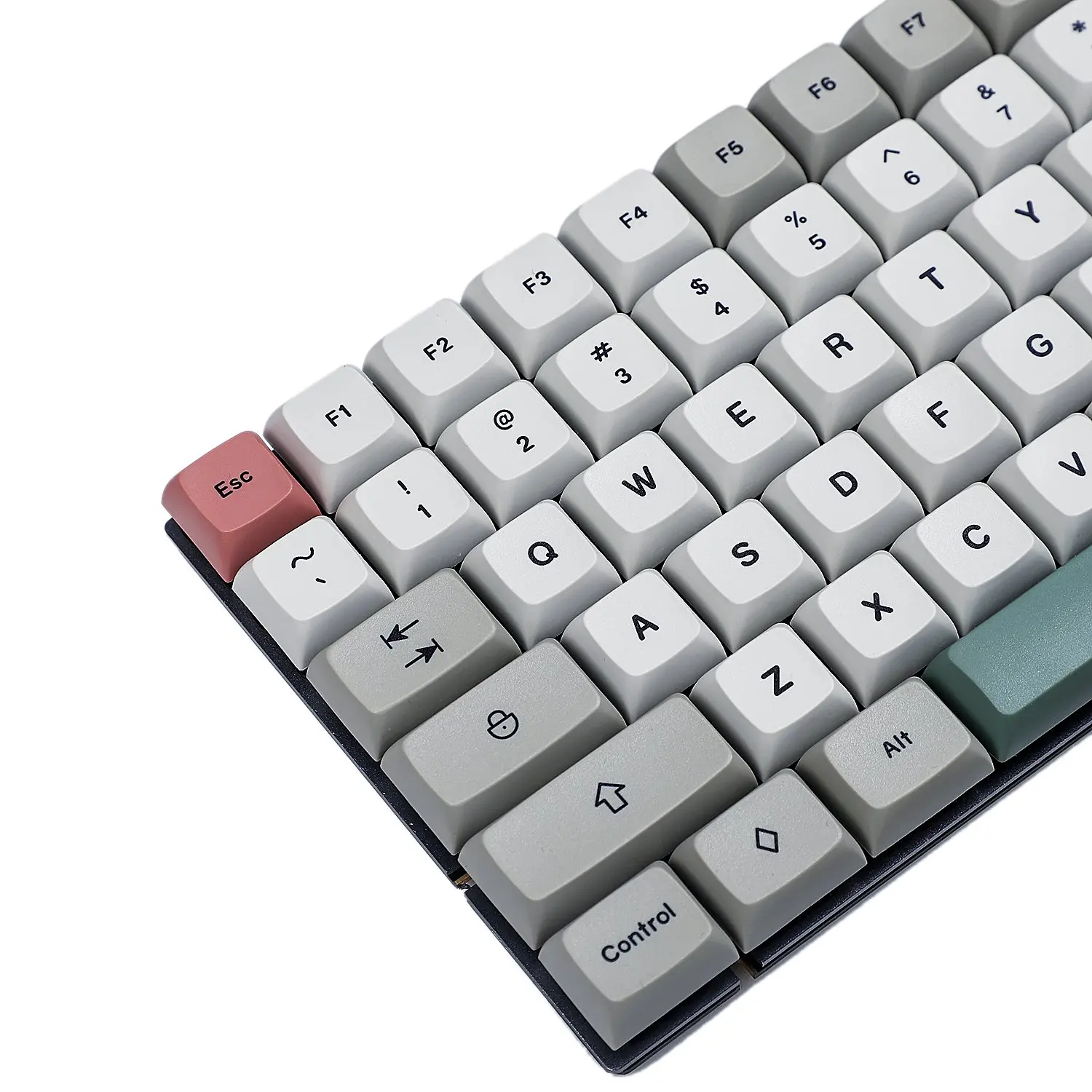 XDA Profile ANSI ISO 125 Key 9009 Retro Dye Sub PBT GK61 Keycaps For Mechanical Keyboard Filco Ducky GMMK  61 84 64 96