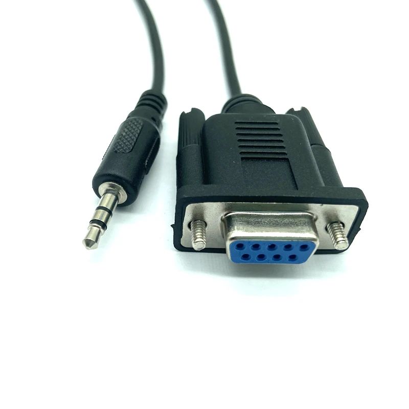 1 шт 9 PIN RS232 DB9 Женский до 3,5 мм 3P Мужской разъем адаптера безобрывный кабель 180 см; Оптовая продажа; Прямая поставка;