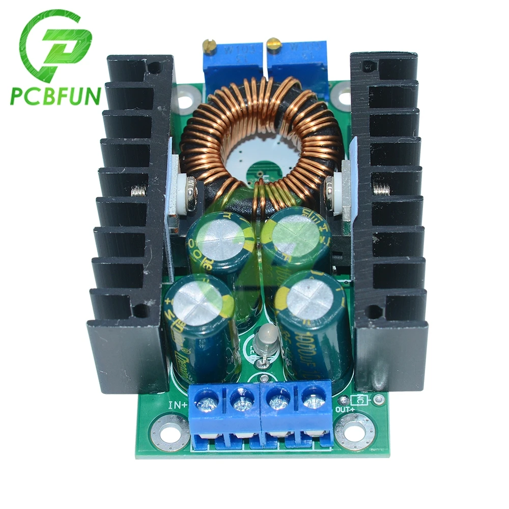 300W XL4016 DC-DC 12V 24V Max 9A Step Down Buck Converter 7V-40V To 1.2V-35V Adjustable Power Supply Module for LED Driver PCB