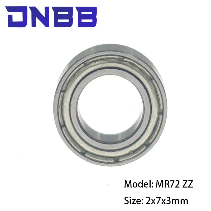 

DNBB подшипники 10 шт. ABEC-1 MR72ZZ 10 шт. ABEC-3 MR72ZZ 10 шт. ABEC-5 MR72ZZ 2*7*3 миниатюрный шариковый подшипник