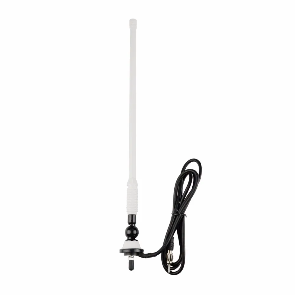 Marine Boat Radio Antenna Car Waterproof Rubber Duck Dipole Flexible Marine FM AM Modulators For ATV UTV RV Car Yacht Tractor