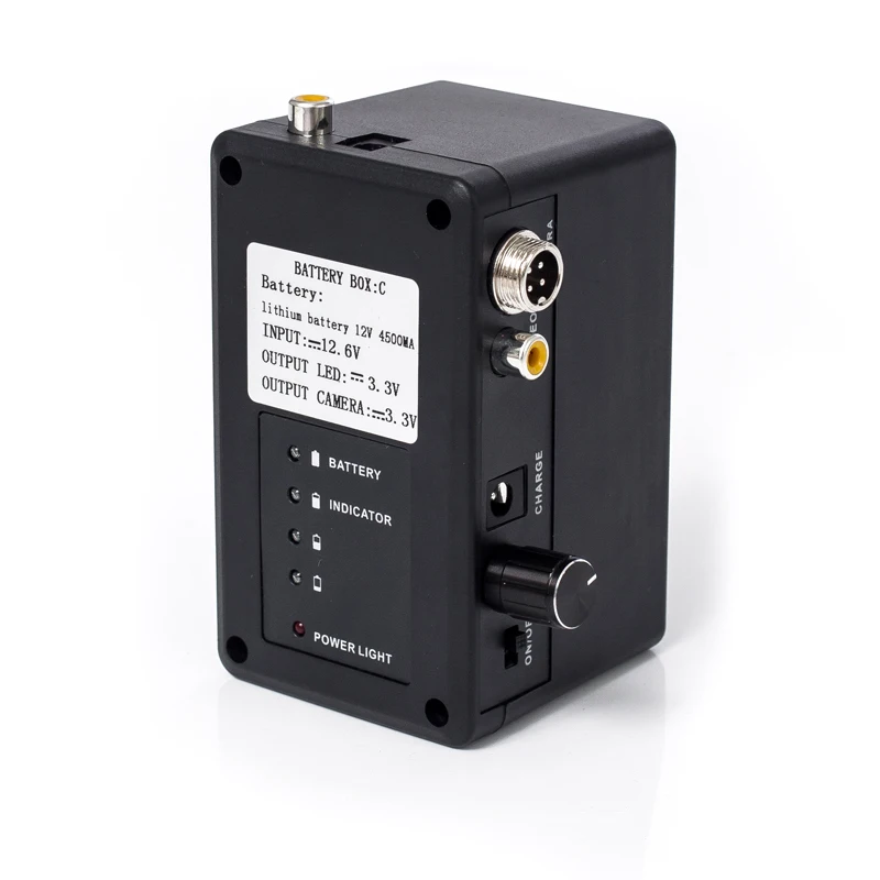 TP9200 Profession Pipe Inspection Camera 7inch LCD 6.5mm Lens 20m Cable Drain Sewer Industrial Endoscope System 6pcs LEDS Lights