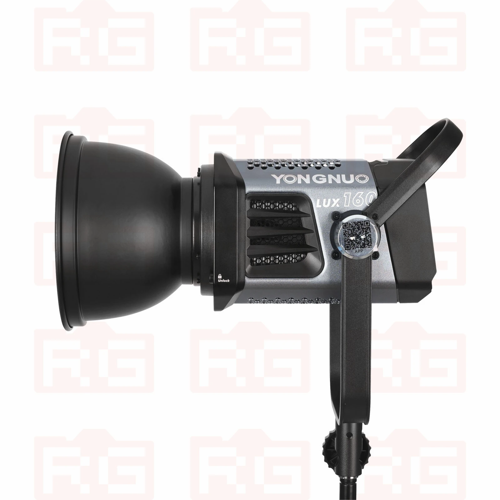 YONGNUO LUX160 180 واط COB في الهواء الطلق LED الفيديو الضوئي بوينز جبل التصوير استوديو مصباح مع سوفت بوكس محول الطاقة لفيلم Vlog