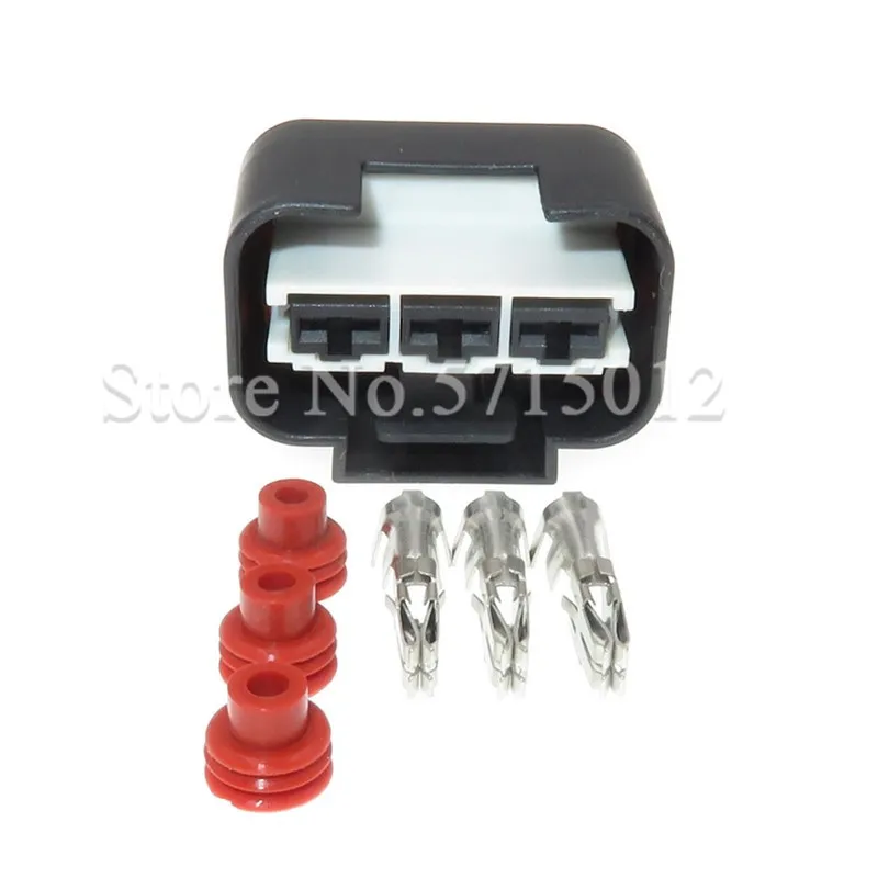 3 Hole 1743271-2 Female Electrical Fan Socket Wire Harness Connector For Auto Hyundai Tucson Kia