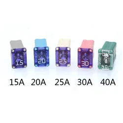 Micro M Rectangle Fuse Mini Size PEC Automotive Car Fuse 15A 20A 25A 30A 40A For Ford Levin Toyota HYUNDAI LINCOLN