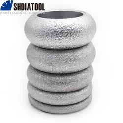 DIATOOL CONVEXA Diámetro 3 Pulgadas de Vacío Soldadas Diamante Muela Disco Diamante Altura 10/15/20/25/30 MM disponible Utilizado En Seco o Mojado