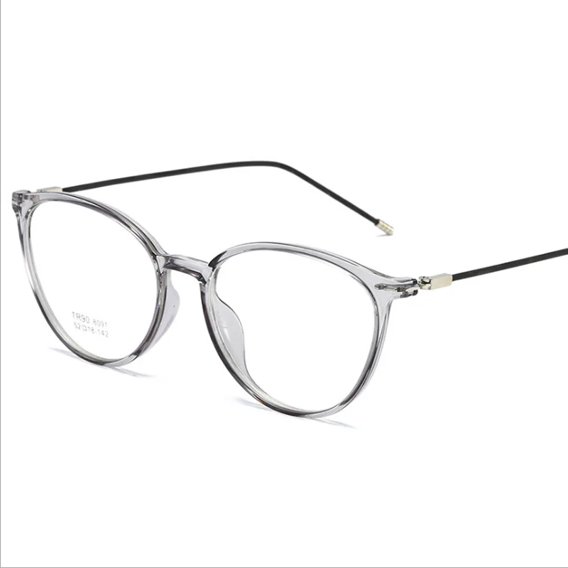 Cat Eye Finished Myopia Glasses Women Men Short Sight Spectacles Diopter -0.5  -1.0 -2.0 -2.5 -3.0 -4.0 To -8.0