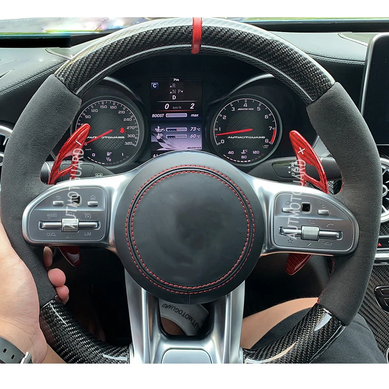 

Car Steering Wheel Paddle Shift Extension Shifters DSG For Mercedes Benz AMG A45 C63 CLA45 GLE GLA CLS GLS W205 W213