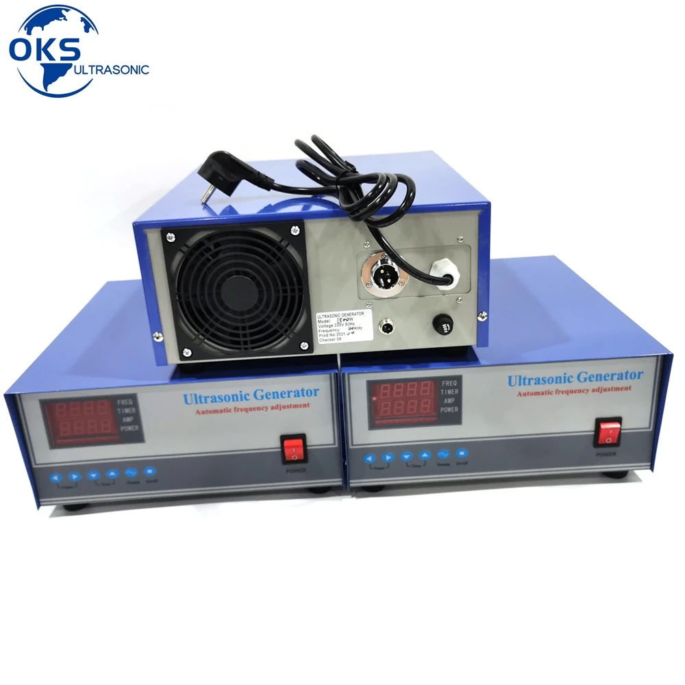 1500W Power Adjustable Ultrasonic Generator For Cleaning Of Optical Lenses 40khz