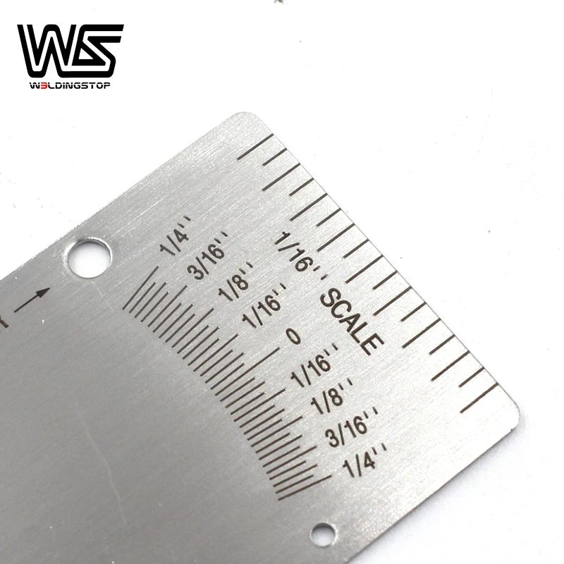 V-WAC Welding Gage welding Biting Edge inspection gauge STANDAR inch reading