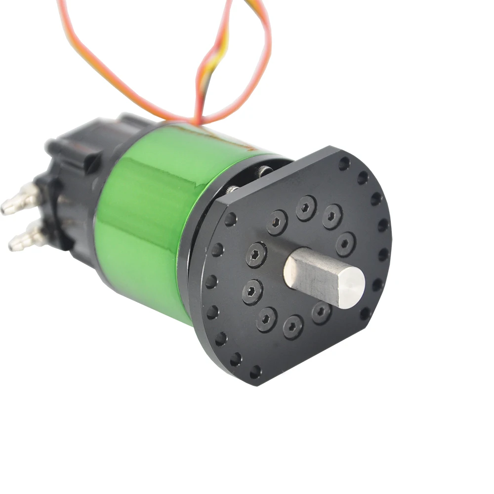 Motor rotativo sem escova para escavadeira rc, motor de simulação de grande torque 35a esc para carregador hidráulico rc tamiya, modelo de robô diy