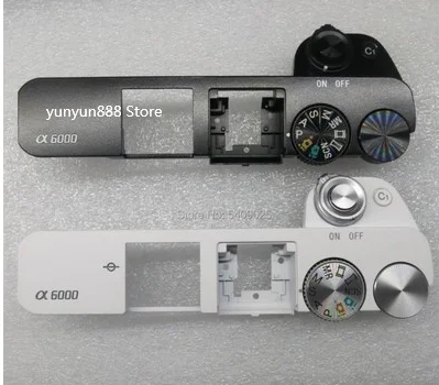 الغطاء العلوي assy مع وضع عجلة وإصلاح فلاش قطع غيار سوني ILCE-6000 A6000 الكاميرا