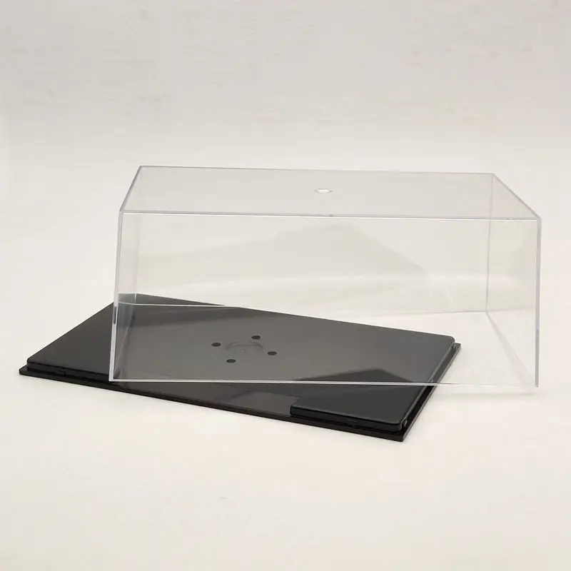 Model Car Acrylic Case Display Box Cover Transparent Dust Proof 1:24 1:32 Whole window 22cm