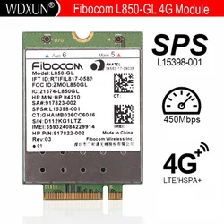 Tarjeta Fibocom L850-GL LT4210, módulo móvil inalámbrico 917823-001 WWAN, 4G, LTE, NEU, para HP 840, 430, G5/440, G5/450, G5/640, G4/645, G4, G3