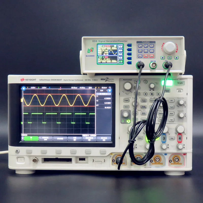 DDS Function signal generator / signal source / Sweep / frequency meter / counter / pulse generator / Sine wave W  communication