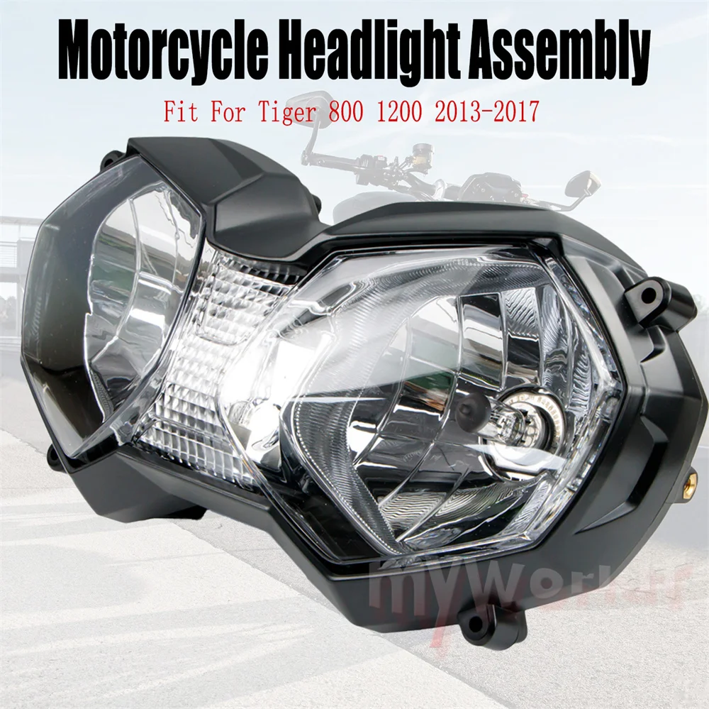 Fit For 2010 - 2017 Triumph Tiger 800 Headlight Headlamp Head Lamp Light Housing Motorcycle Accessories Tiger800