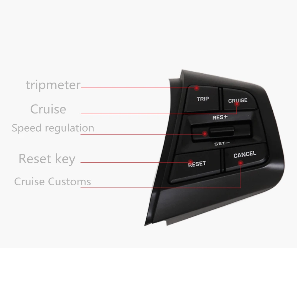 Right Side Steering Wheel Cruise Control Buttons Remote Control Volume Button For Hyundai ix25 (Creta) 1.6L 2015-2019