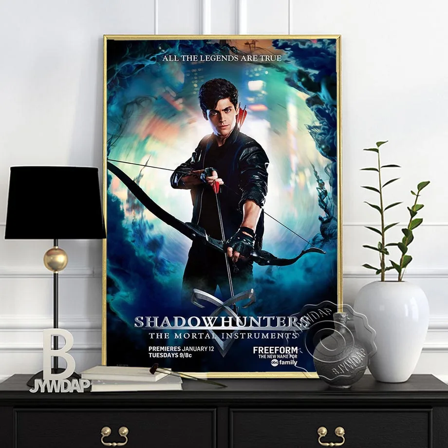 Shadowhunters The Mortal Instruments Posters And Prints Canvas Art Painting Wall Pictures For Living Room Decoration Home Decor