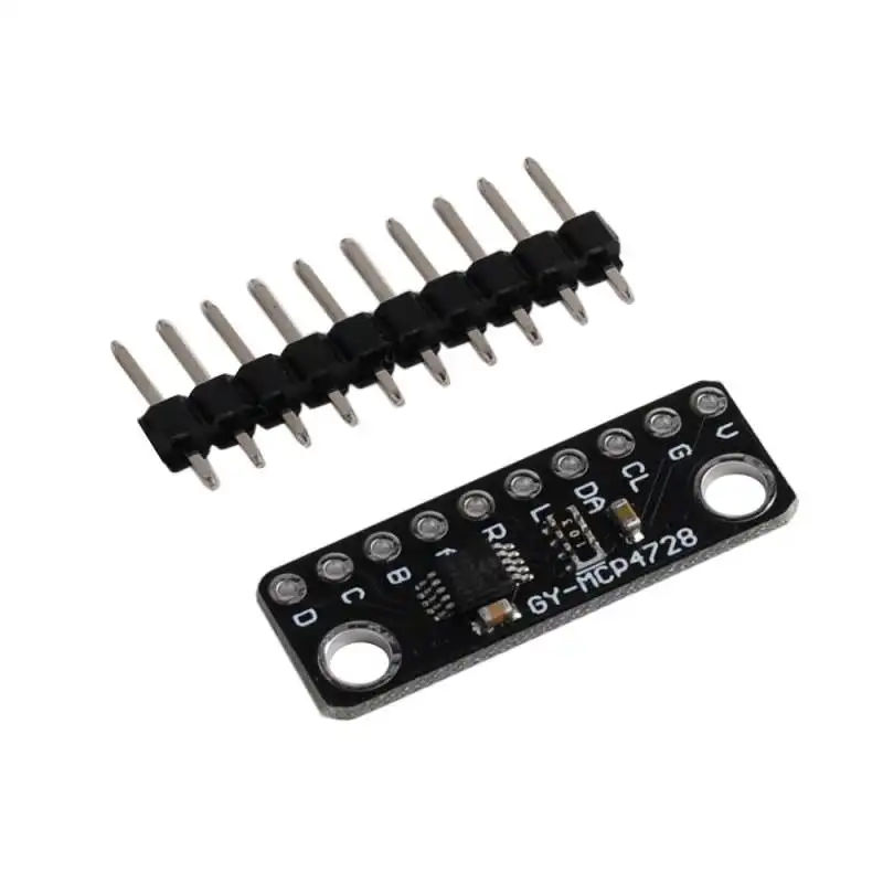 Imagem -05 - Digital para Conversor Analógico Dac Breakout Módulo Sensor Baixo Consumo de Energia Mcp4728 12 Bit 12bits I2c Gy-mcp4728