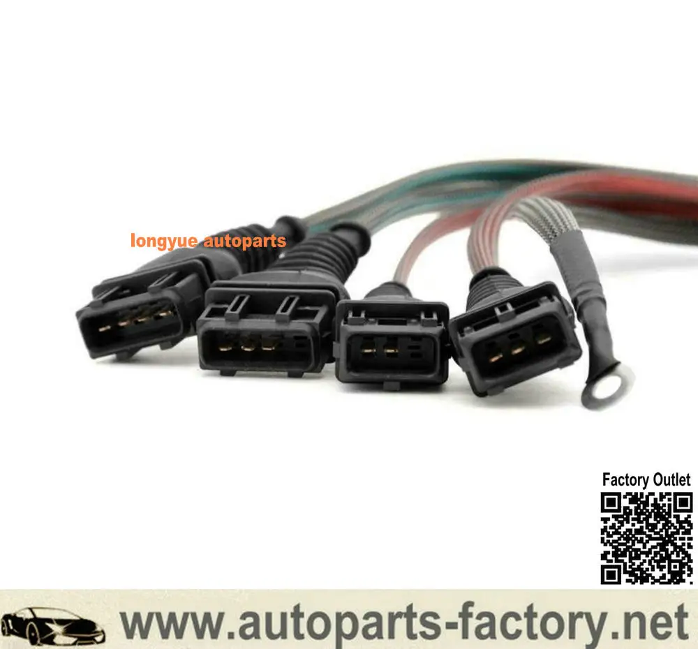 Longyue Coil Pack Harness for Audi 2.0T C4 UrS4/UrS6 S2/RS2 i5 20V AAN/ABY/ADU