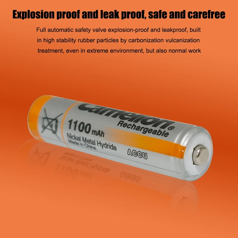 Аккумуляторная батарея Camelion 1100 мАч 1,2 в AAA NiMH Ni-MH, низкий саморазряд, высокая емкость