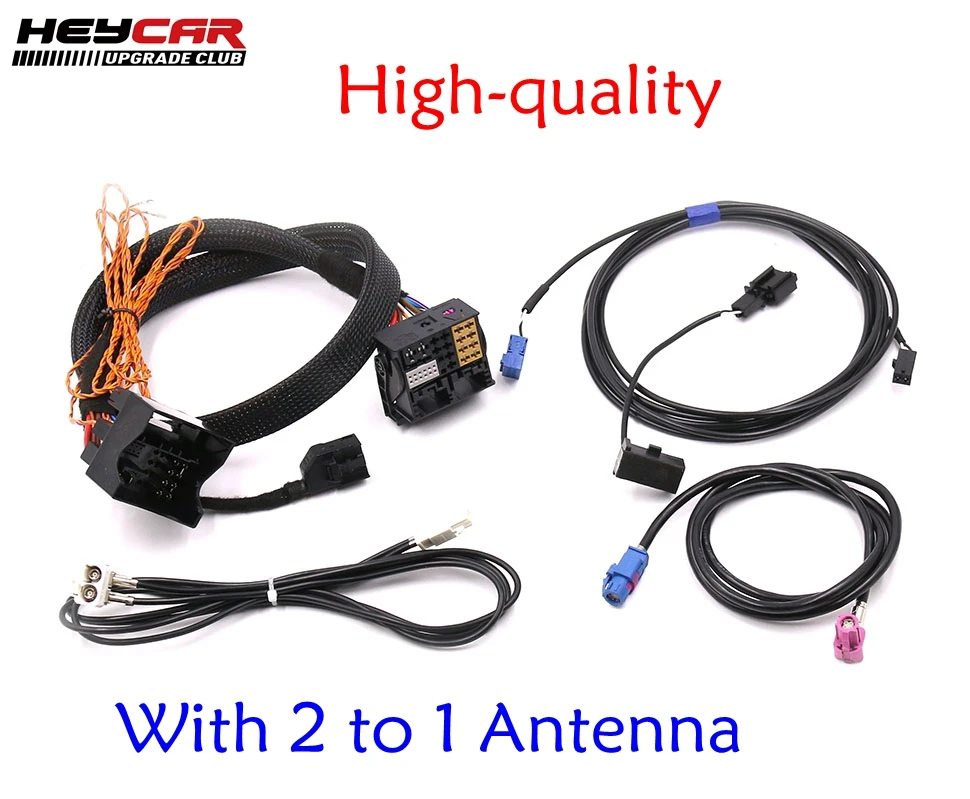 High-quality MQB CAR MIB STD2 ZR NAV Discover Pro Radio Adapter Cable Wire harness FOR Golf 7 MK7 Passat B8 Tiguan