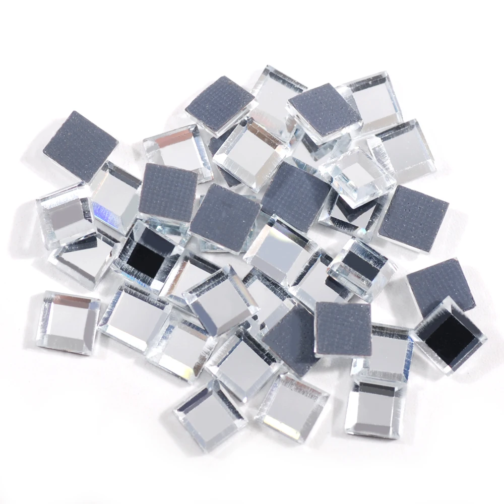 5MM Hot Fix Rhinestones The Shape Of Square Glass Stone Glue-Back Iron On Rhinestone Crystal For Clothes 200Pcs/Bag