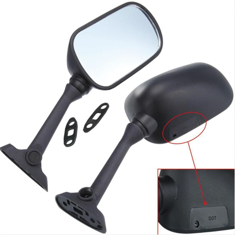 

Motorcycle Silver Rearview Rear View Mirrors Glass Back Side Mirror Right Left For Honda CBR600 CBR600RR CBR1000 CBR1000RR
