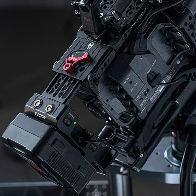 Tilta ES-T18-V هيكل قفصي الشكل للكاميرا لسوني PXW-FX9 تلاعب الكاميرا الخامس جبل الذهب جبل دعم 15 مللي متر قضيب اللوح الأساسي