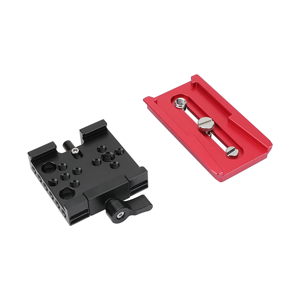 CAMVATE Manfrotto Quick Release Plate + Baseplate Clamp For Manfrotto 577/ 501/ 504/  Tripod Head Mount DSLR Camera Rig