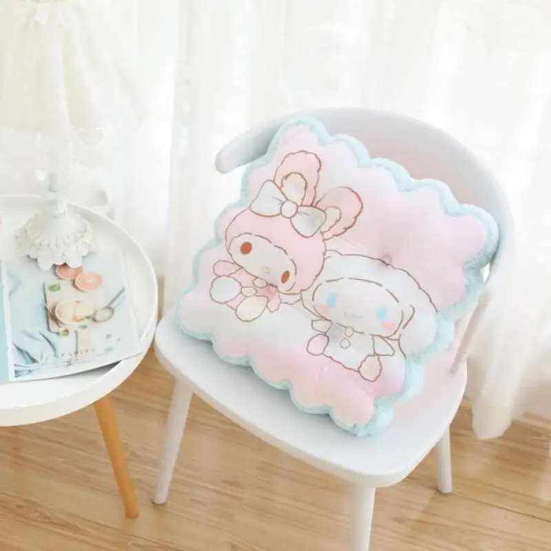 45CM Sanrios Kawaii Cartoon Cinnamoroll Mymelody LittleTwinStars Pompom Purin Plush Hug Plush Pillow Cushion Childrens Gift