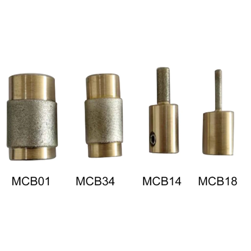 1'' 1/4'' 3/4" 1/8'' MCB01 MCB34 MCB18 MGB14 Rdzeń mosiężny Standardowy szlifierka do witraży z ziarnem Głowica bitowa do kamienia szklanego
