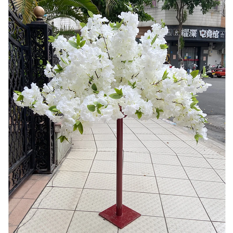 Artificial Cherry Tree for Decoration, Simulated Peach Tree, Wedding Flowers, Hotel Home Furnishings, Birthday Background