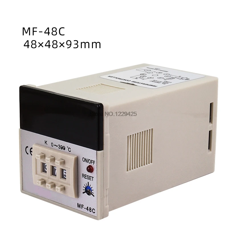 Temperatuurregeling MF-48C Digitale Display Dial Code Aanpassing Controle Temperatuur Controller