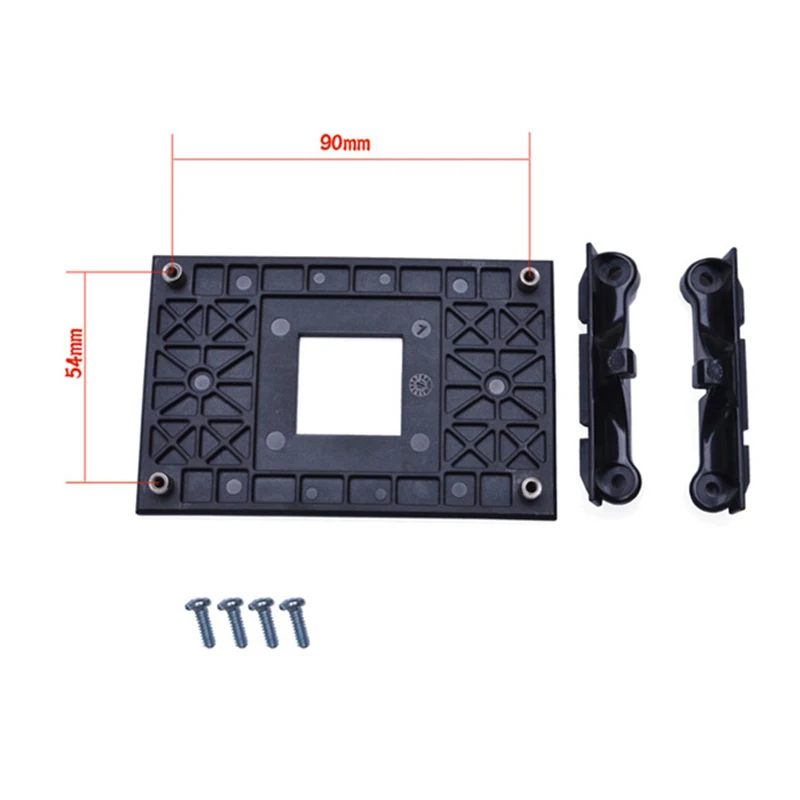 Stable CPU Socket Mount Cool Fan Heatsink Bracket for AMD AM4 B350 X370 A320 X470 Socket Motherboard Radiator Bracket