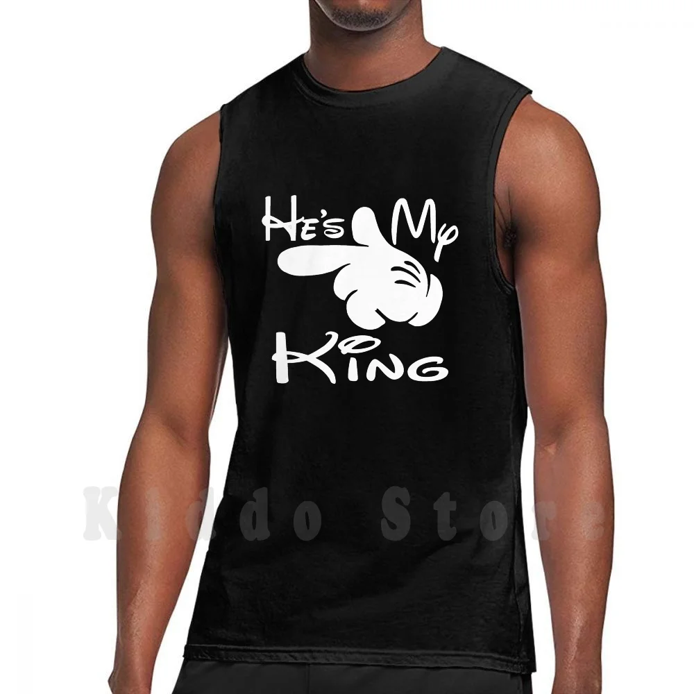 He's My King Tank Tops Vest Sleeveless Hes My King He Is My King My King King Queen Keep Calm Birthday Mystic