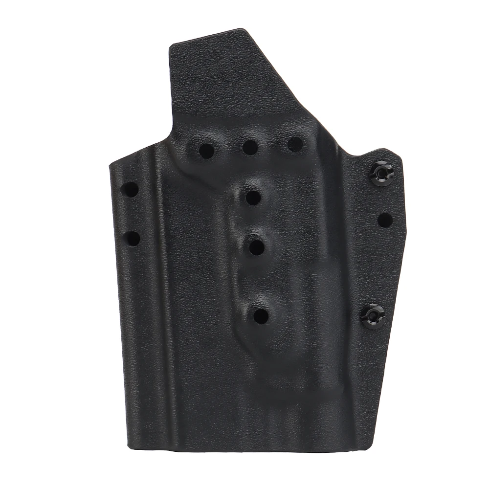 Tactische Quick Pull Owb Holster Voor Pistool Glock Hk Sw Mp Met TLR1 X400 X300 XC1 Zaklamp Jacht Paintball Accessoires kydex