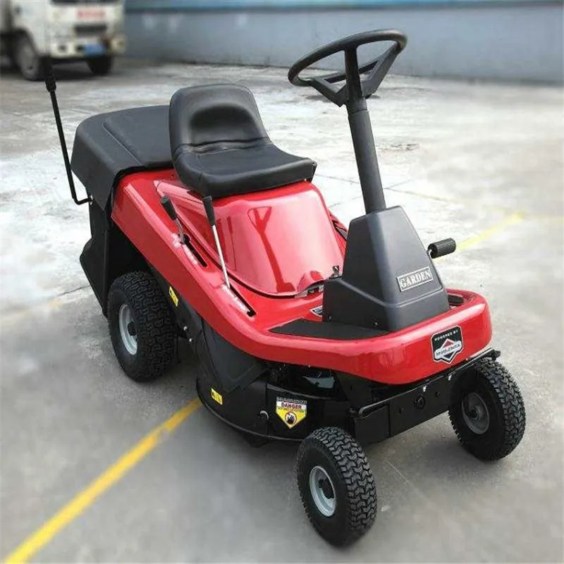 حار Sale12.5HP العشب آلة جرار المرج أحدث البنزين ركوب جزازة العشب جرار
