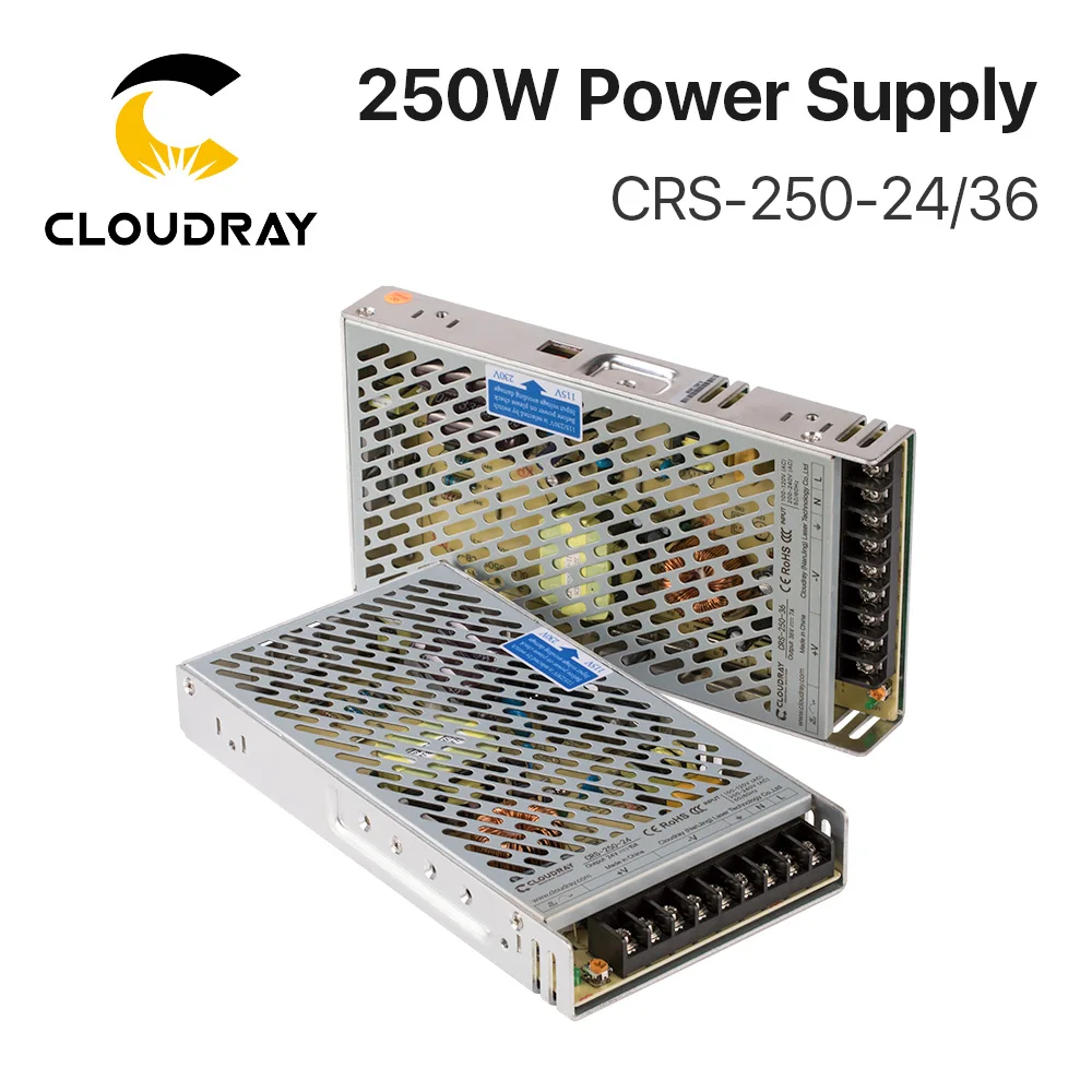 Cloudray CRS-250 Switching Power Supply 24V 36V 250W 10A 7A Switching Power Supply Source Transformer