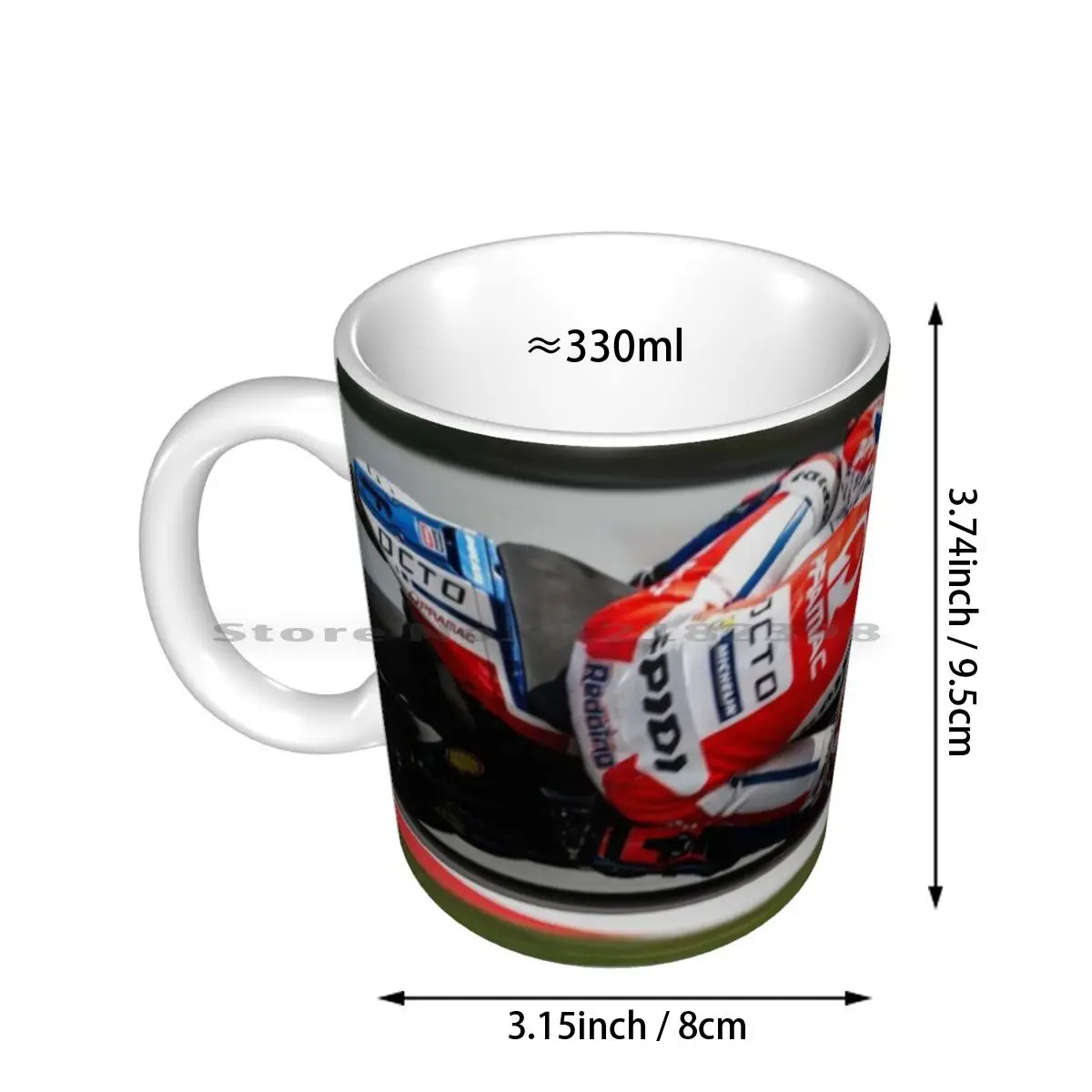 Ceramic Mugs Coffee Cups Milk Tea Mug Andrea Dovizioso Johann Zarco Hector Barbera Danilo Petrucci Karel Abraham Alvaro