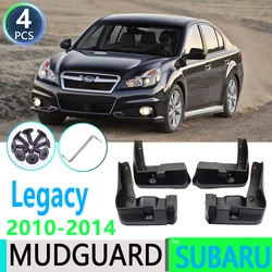 for Subaru Legacy Sedan 2010 2011 2012 2013 2014 Mudguard Mud Flaps Guard Splash Flap Mudguards Car Accessories