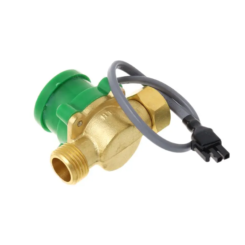 

HT-120 G1/2 \"-1/2\" Hot And Cold Water Circulation Pump Booster Flow Switch 1.5A HT-120 Water Pump Flow Switch 4 Points